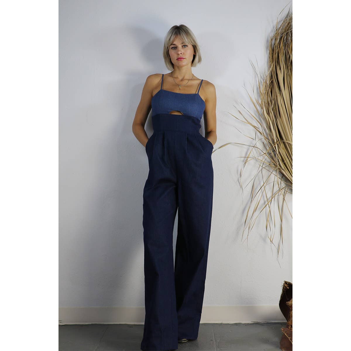 The Split Hue Jumpsuit