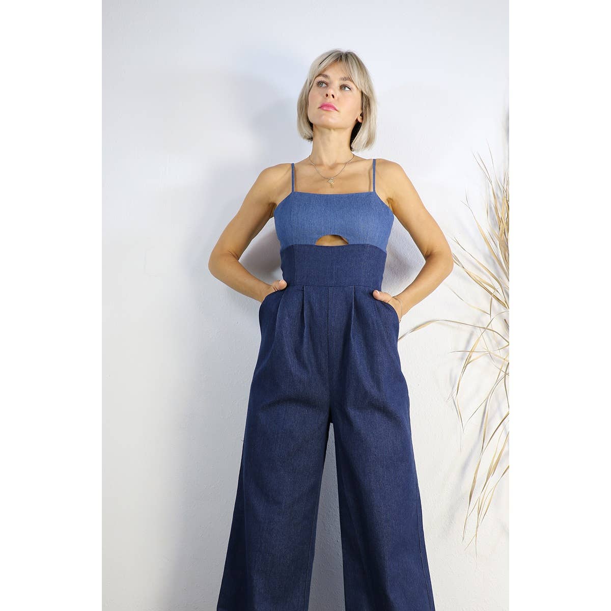 The Split Hue Jumpsuit