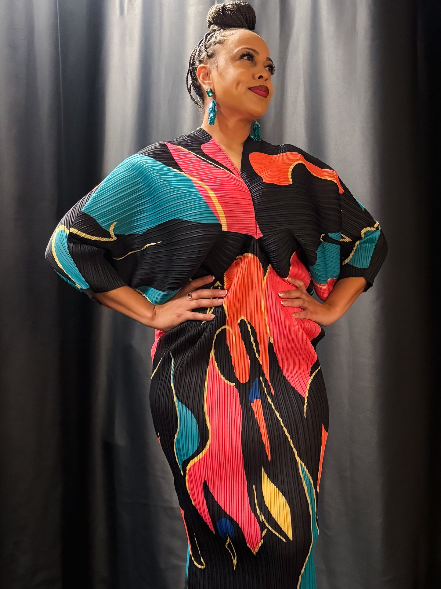 Sunset Swirl Dress