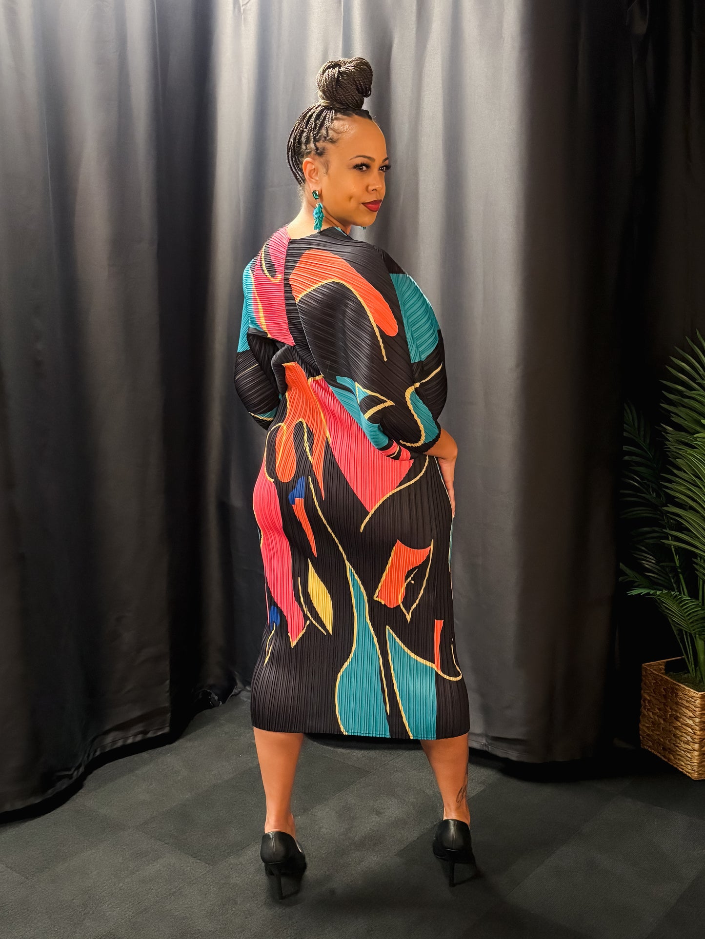Sunset Swirl Dress