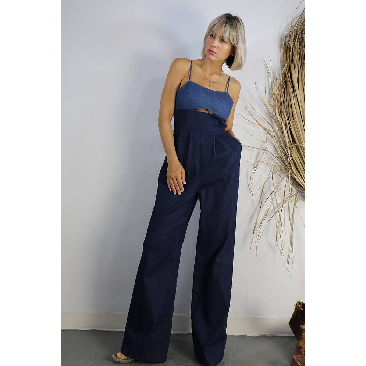 The Split Hue Jumpsuit