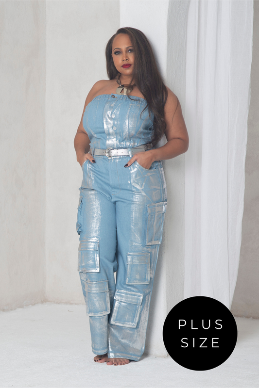 Metallic Muse Jumpsuit