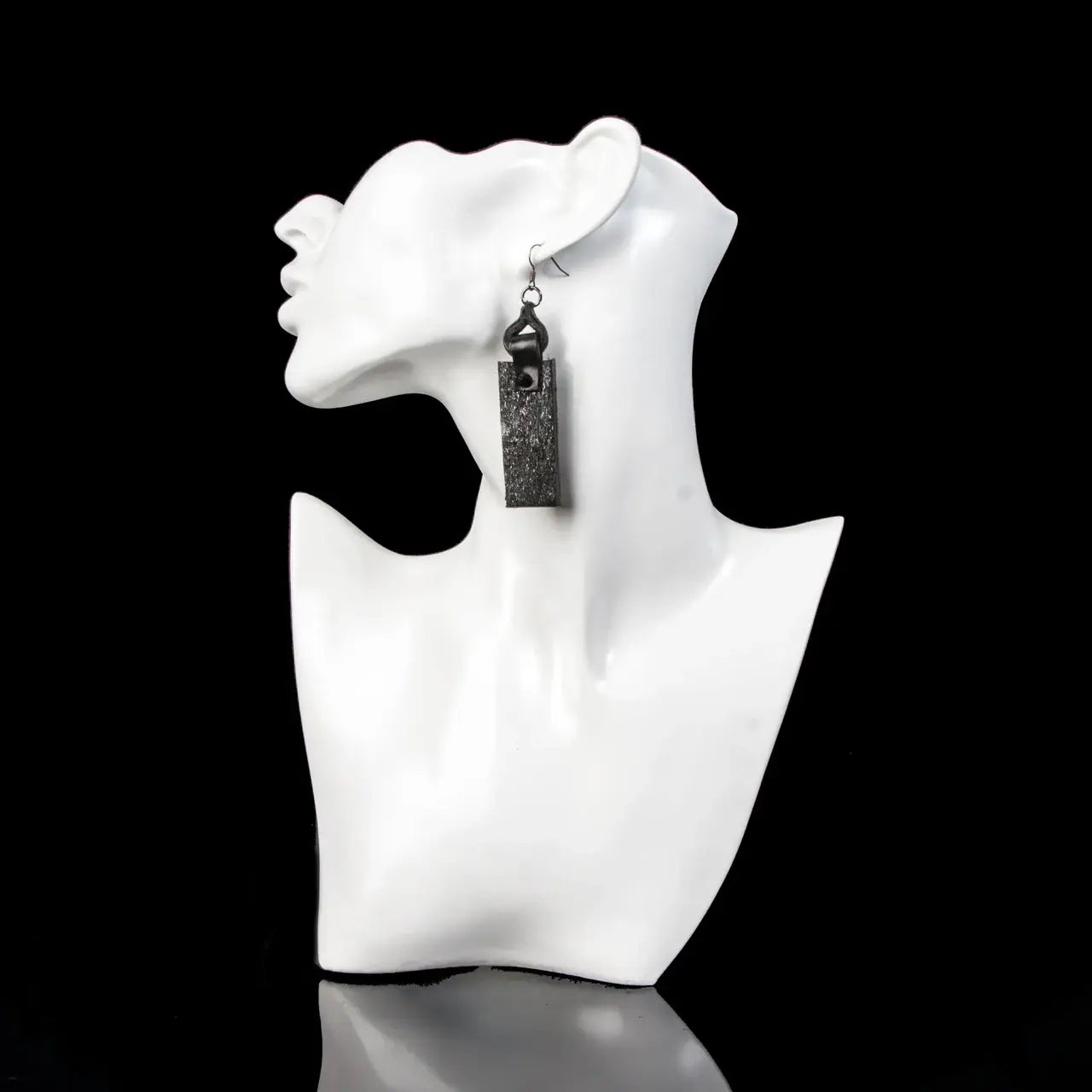 The Garnet Twin Earrings