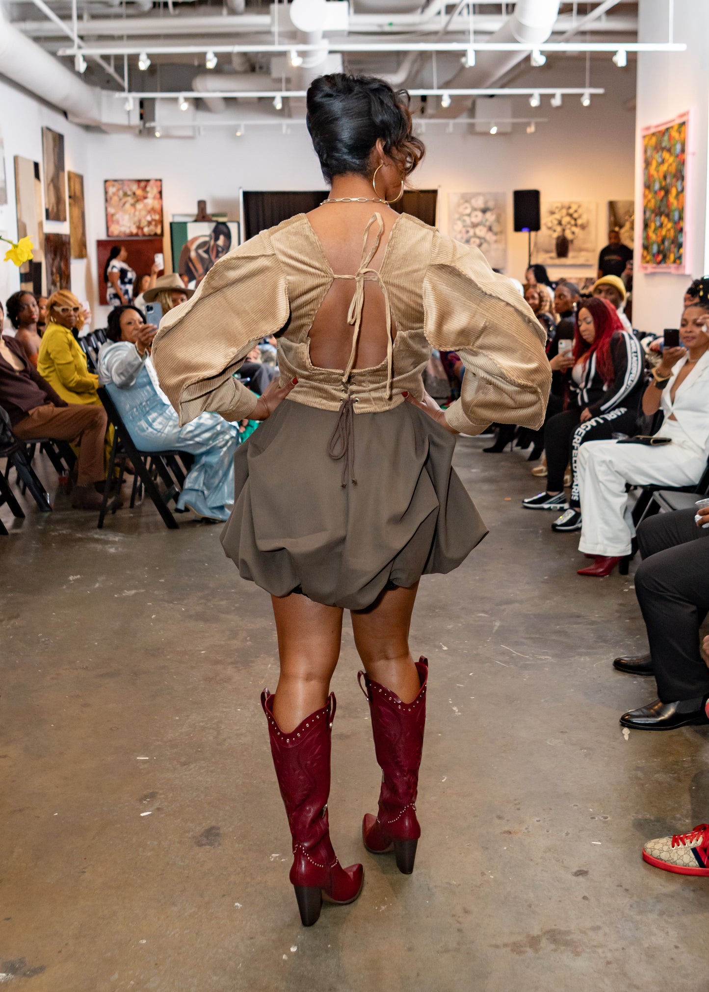 The Élan Volume Dress