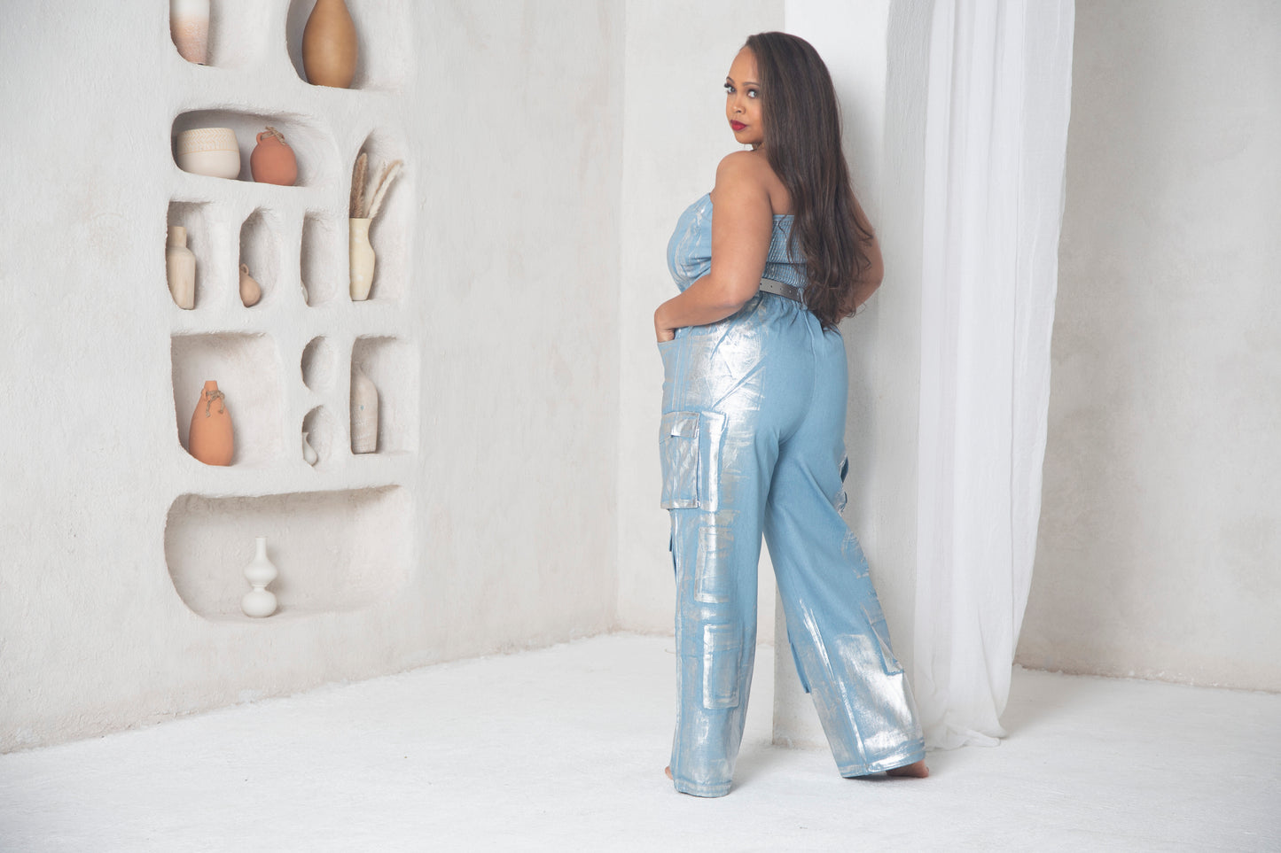 Metallic Muse Jumpsuit