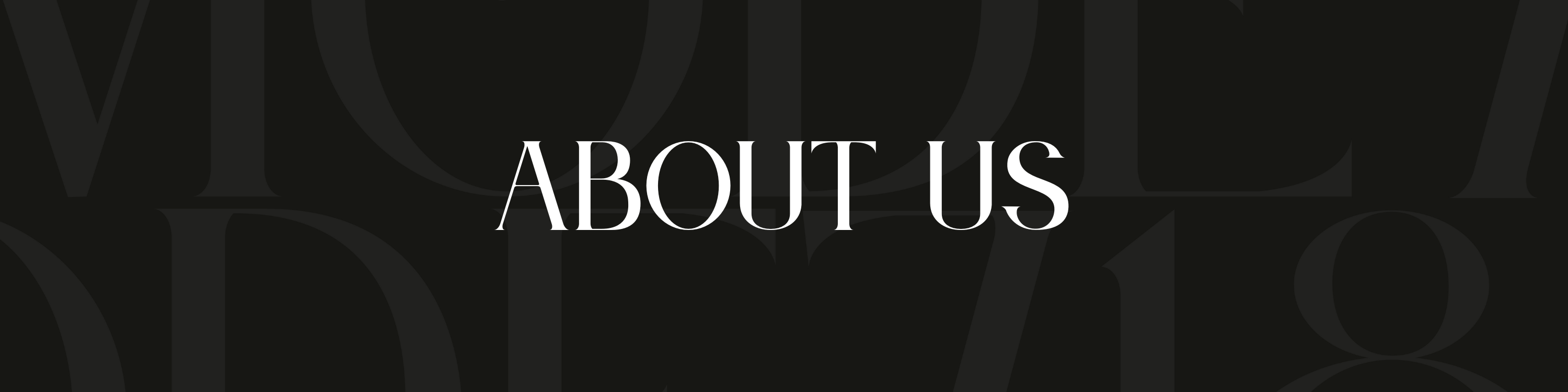 About Us Banner