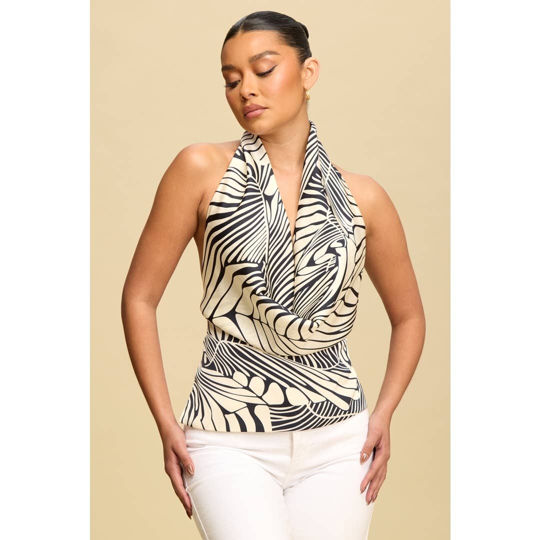The Abstract Allure Top